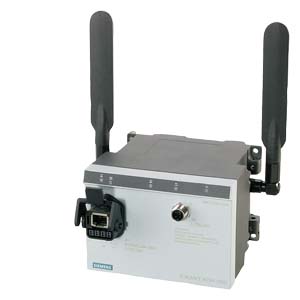 Módulo cliente IWLAN Ethernet SCALANCE W746-1PRO, para el uso fuera de EE. UU. 1 interfaz inalámbrica, IEEE 802.11b/g/a/h, Industrial Wireless LAN (IWLAN), 2,4/5 GHz, hasta 54 Mbits/s, WPA2/802.11I/11E, hasta 8 dispositivos IP, NAT, observar las certifica